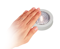 Lampe tactile à LED à piles, en ABS, pour salon moderne, placard, armoire, cuisine, lumière de nuit, 15 lm, blanc chaud