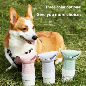 Taza de agua plegable portátil de <span class=keywords><strong>silicona</strong></span> para perros y gatos, comedero de mascotas sólido para exteriores, <span class=keywords><strong>bebedero</strong></span> de agua para ejercicio saliente - Product Image 2