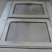 Sac de rangement pour documents de voiture en cuir PU noir format A5, organiseur portable pour papiers d'intérieur de véhicule
