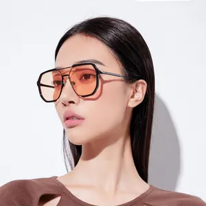 Newly Popular Sun Glasses Women Men High Quality TR90 And Metal Frame Sunglasses 2023