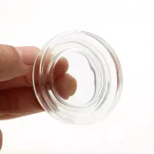 Recipiente para concentrado de vidro, recipiente para concentrar-7ml frascos pequenos de 7ml para maquiagem, sombra de olho, unhas, pó, óleos, cera e quebradores