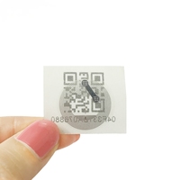 GSC 13,56 MHz PET RFID Etiqueta inteligente ISO15693 Chip Imprimible Código QR Etiqueta de papel NFC