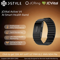 Bracelet intelligent d'activité JCVital 2501 SDK APL OEM ODM avec suivi SpO2 et surveillance des données de santé 24h/24