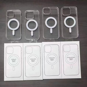 <span class=keywords><strong>Coque</strong></span> de téléphone magnétique <span class=keywords><strong>transparente</strong></span> à couverture intégrale pour 15 Pro Max, compatible avec 17/16/14/13/12/11 - Product Image 4