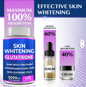 Kapsul kolagen Vitamin <span class=keywords><strong>Glutathione</strong></span>, untuk pemutih kulit, penghilang bintik hitam, pil suplemen <span class=keywords><strong>Gluta</strong></span> putih - Product Image 3