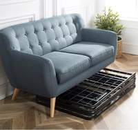 Cadre de lit en métal de luxe moderne de taille unique de haute qualité Camas de métal démontées pour meubles de chambre à coucher de maison ou d'hôtel