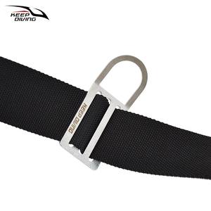 Hebilla de Posicionamiento SSA MK01D Técnica de Acero Inoxidable 316 con Anillo en D Curvo de Montaje Lateral para Correas Japonesas para Equipo de Buceo - Product Image 2