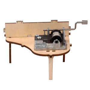 Rompecabezas de Piano de Madera 3D, Juguete de Madera para Niños, Bloques de Música Educativos, Modelo de Ensamblaje Interactivo para Padres e Hijos, 50 Piezas, 3 Estrellas - Product Image 4