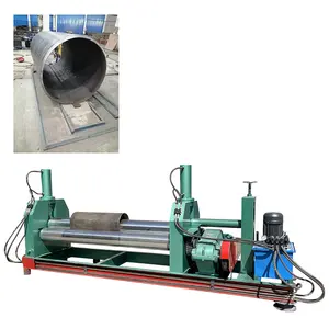 Automatic Small 3 Roller Hydraulic Rolling Machine Cnc Plate Sheet Metal Bending Rolls Machine