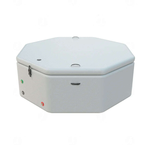 Multiscene portable outdoor tub octagonal brushed metal finish to relieve exercise muscle soreness Ice <b>Bath</b> Tub - Product Image 2