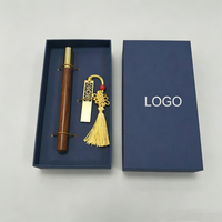 Ensemble de cadeaux personnalisés avec logo pour la promotion d'entreprise, stylo de haute qualité et clé USB 8/16/32 Go