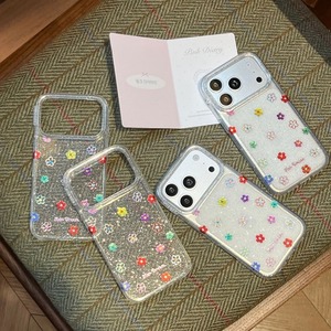 Fundas Protectoras Antigolpes para Teléfono Móvil con Decoración Floral para iPhone 17 16 Pro Max, Cubierta Trasera Protectora Suave - Product Image 1