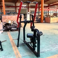 Vente directe usine : Appareil de musculation à charge libre pour tirage vertical assis, équipement de fitness pour la force musculaire