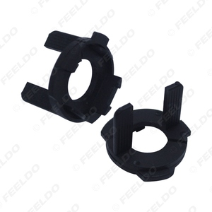 Adaptateur de support d'ampoule au xénon H7 pour voiture, 2 pièces, pour VW New Lavida Octavia Polo <span class=keywords><strong>Touran</strong></span> Tiguan, prise de phare - Product Image 6