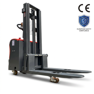 Apilador de Caminata Manual Reforzado Wgzn para Uso Comercial, 3300lbs, Elevación 3M, Batería 48V, Minera Bodega Comercio Mini 01. Brazo Lateral de Seguridad Mejorado G - Product Image 1