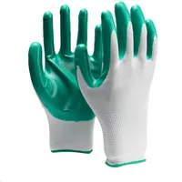 Бесплатные образцы, защитные нитриловые перчатки, черные Промышленные/Строительные Рабочие перчатки nitrilo