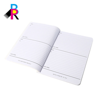 Cuaderno de Tapa Blanda con Logotipo Impreso Personalizado, Papel Reciclado para la Escuela, Oficina, Diario, Bloc de Notas, Venta al por Mayor, Ecológico