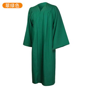 Togas de Graduación Tejidas Estilo Americano para Adultos, Licenciatura, Maestría, Doctorado, Uniformes Unisex al por Mayor - Product Image 3