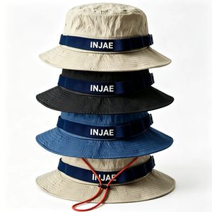 Casquette de golf brodée sur mesure avec logo INJAE, chapeau de sport réglable multicolore - Product Image 5