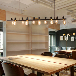 Lustre de restaurant américain Personnalité créative Bande lumineuse <span class=keywords><strong>Caisse</strong></span> enregistreuse Caf Bar Light Milk Tea Shop Lampe de style industriel - Product Image 4