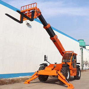 Merek Telehandler 4 Ton 7 M Loader Rotating Hydraulic Diesel Compact Telehandler Forklift Telescopic Boom - Product Image 2