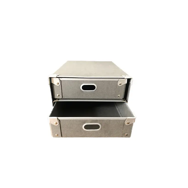 Серый светлый роскошный и Высококачественный водонепроницаемый и экологически чистый офисный ящик для хранения