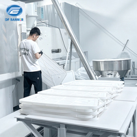 Vente chaude Portable Pliable PP/ABS Présentoir Comptoir Stand pour la Publicité Commerciale & Promotion Utilisation de la Table
