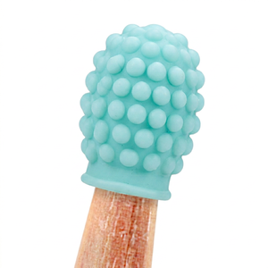 Plastic Drumstick Silent Sleeve Soft Plastics Noise Reduction <b>for</b> <b>Drum</b> Practice Protection - Product Image 1