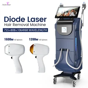 Máquina de depilación láser profesional de 2024 años, proveedores de Big Powwer 808nm, máquina de depilación láser de diodo para rejuvenecimiento de la piel con hielo