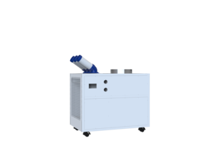 เครื่องปรับอากาศเคลื่อนที่อุตสาหกรรม 23000BTU รุ่น HT P30G พร้อมสารทำความเย็น R410A สำหรับใช้ภายในและภายนอกอาคาร - Product Image 2