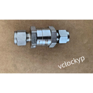 Swagelok Stainless Steel Poppet 6000 <b>Psi</b> Check Valve, Tube, SS-CHS6-1 Used - Product Image 1