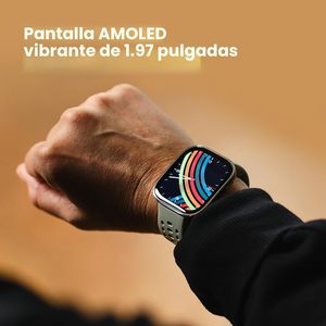 Reloj Inteligente Bip 6 con Pantalla AMOLED de 1.97'', GPS, iOS/Android, Batería de 14 Días, Llamadas/Mensajes, Correa de Aleación, Resistente al Agua IP67, IA - Product Image 2
