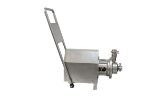 Food Grade Stainless Steel SS304 SS316L Transfer Self-Priming <b>Pump</b> CIP Return Water <b>Pump</b> With Trolley - Product Image 4