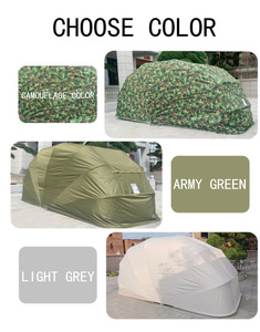Tentes <span class=keywords><strong>sur</strong></span> <span class=keywords><strong>mesure</strong></span> Abri d'auto robuste avec parois latérales et portes amovibles Tente de couverture de voiture pliable et portable pour garage - Product Image 5