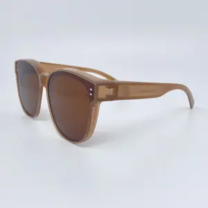 Kişiselleştirilmiş polarize klasik Vintage moda güneş gözlüğü sürüş 2024 marka Trendy güneş gözlüğü üzerinde Fit