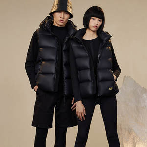 Drop Shipping Gilet d'équitation pour femmes 100% Veste d'équitation en nylon 90% Gilet à capuche <span class=keywords><strong>sans</strong></span> <span class=keywords><strong>manches</strong></span> unisexe en duvet d'oie - Product Image 2