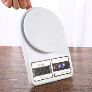 <span class=keywords><strong>Balance</strong></span> numérique de cuisine à domicile SF-400 10kg/1g capacité écran LCD matière plastique alimenté par batterie fonction de mesure du poids - Product Image 5