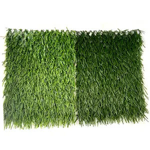Tapete de grama artificial para paisagismo, tapete de grama verde esportivo de longa vida útil para jardim doméstico