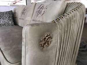 تصميم جديد الحديثة نمط الراقية أطقم أرائك الزفاف الملكي أريكة مستديرة - Product Image 4