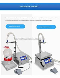Machine de remplissage et de bouchage entièrement automatique de bureau à grand débit pour bouteilles d'eau, boissons et bière, avec pesage de liquides grande capacité - Product Image 4
