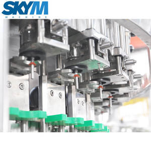 Skym Automatische <span class=keywords><strong>Co2</strong></span> Koolzuurhoudende Frisdrankdranken Soda Water Drinkt Drank Bier Vulmachine Productielijn - Product Image 2