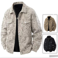 Veste décontractée coupe-vent pour homme, style rétro, personnalisable OEM/ODM, amovible, pour l'automne et l'hiver