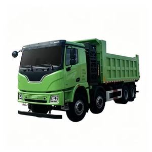 Camion benne électrique compact automatique 8x4 de marque XG1-EH750T, 360 kW, haute efficacité, norme <span class=keywords><strong>Euro</strong></span> 5, conduite à gauche - Product Image 1