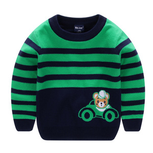 Suéteres y Pullovers de Jacquard con Diseño de Oso para Niños de 2 a 7 Años - Product Image 2