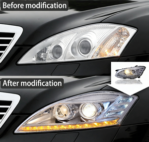 AURON Nuevo Conjunto de Faros Delanteros LED CSP de 12V 6000K 36W Súper Brillantes, 6000 Lúmenes, 2006-2009, Modificación/Actualización - Product Image 3
