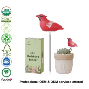 Garden Basix Humidimètre du sol Alarme <span class=keywords><strong>d</strong></span>'arrosage Gazouillement <span class=keywords><strong>Testeur</strong></span> <span class=keywords><strong>d</strong></span>'eau pour plantes Hygromètre Capteur Kit <span class=keywords><strong>d</strong></span>'outils <span class=keywords><strong>de</strong></span> jardinage pour plantes - Product Image 5