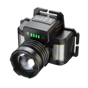 Headlamp 30W White Led Rechargeable With Type C Charging Power Indicator <b>Sensor</b> <b>Light</b> <b>For</b> Outdoor Use - Product Image 2
