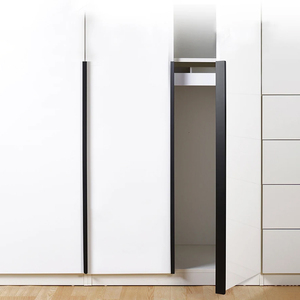 Aluminum Modern Right Angle Edge G Shape Cabinet <strong>Door</strong> Handle for <strong>Bedroom</strong> Kitchen Bathroom Living Room Wardrobe and Dresser - Product Image 6
