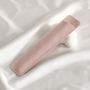 16x3.5cm High Quality Microfiber Pouch Bag Portable Pen Packaging <b>Holder</b> Handmade Eyebrow Pencil Protective Case Cover - Product Image 4