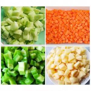 Hachoir alimentaire multifonctionnel commercial Yunqingtech, coupe-légumes, trancheuse et hachoir à pommes de terre et carottes - Product Image 4